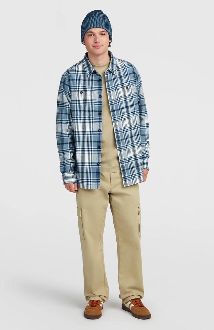 Must-Have flanellen overhemd | Blue Big Check Plaid