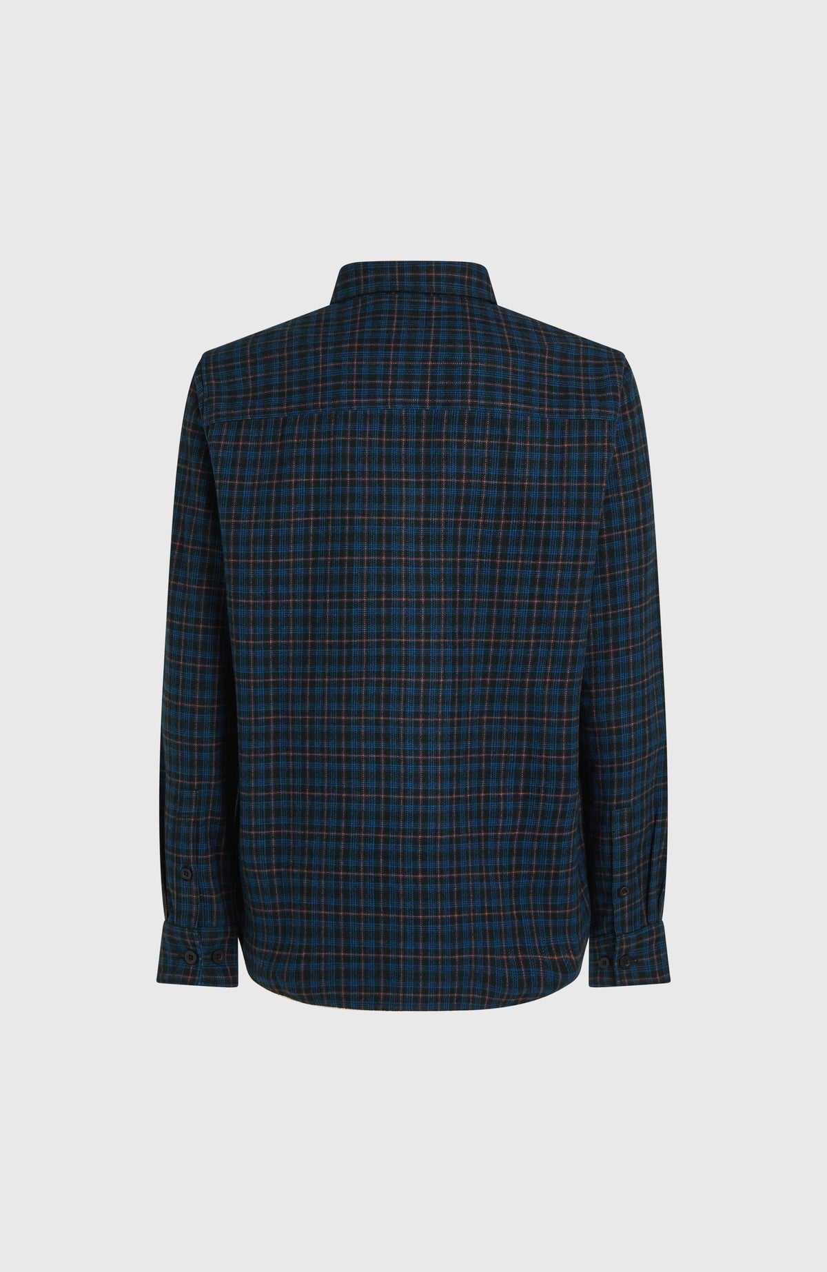 Must-Have flanellen overhemd | Black Mini Check Plaid