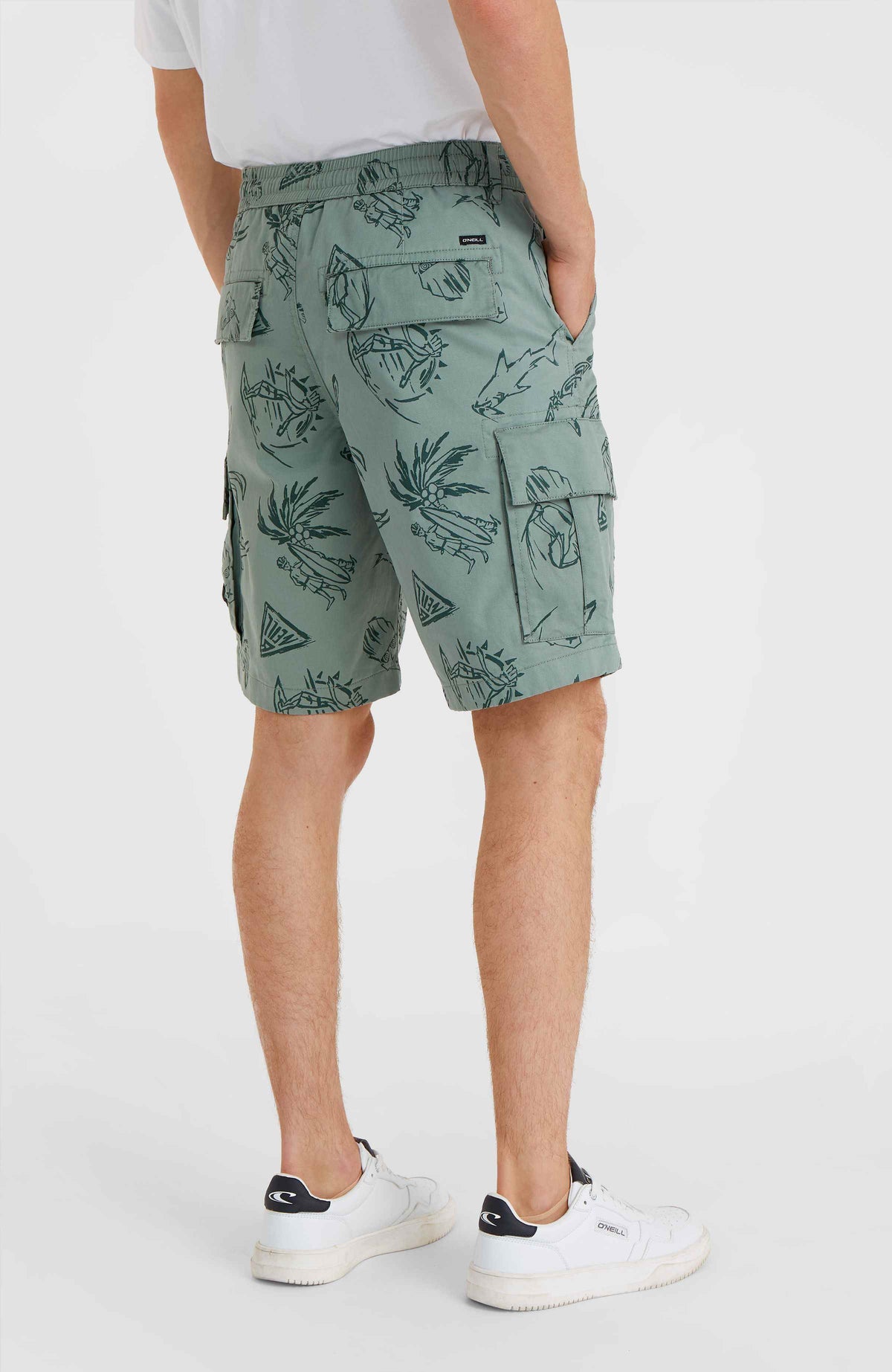 Essentials cargoshort | Green Vintage Surfer