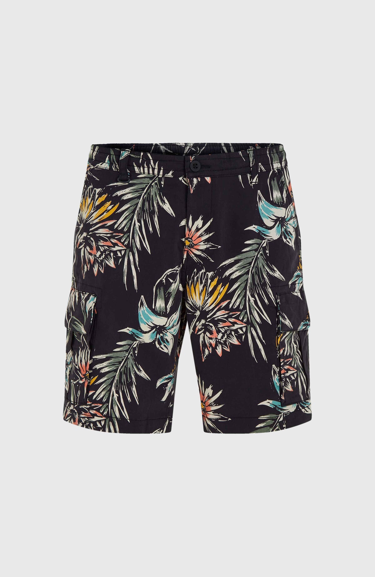 Essentials cargoshort | Black Tropicana