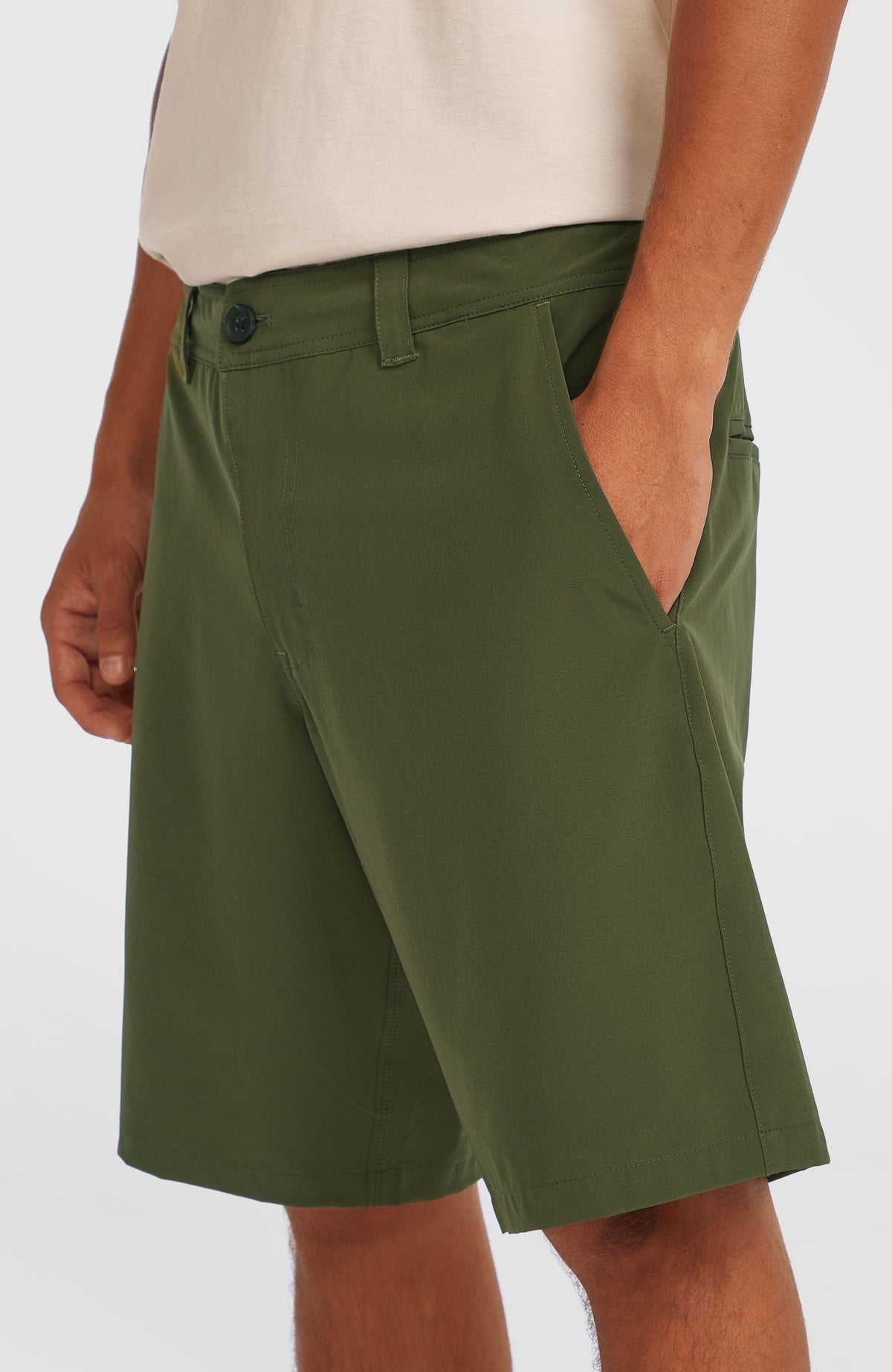 Hybrid Chino 19" short | Forest Night