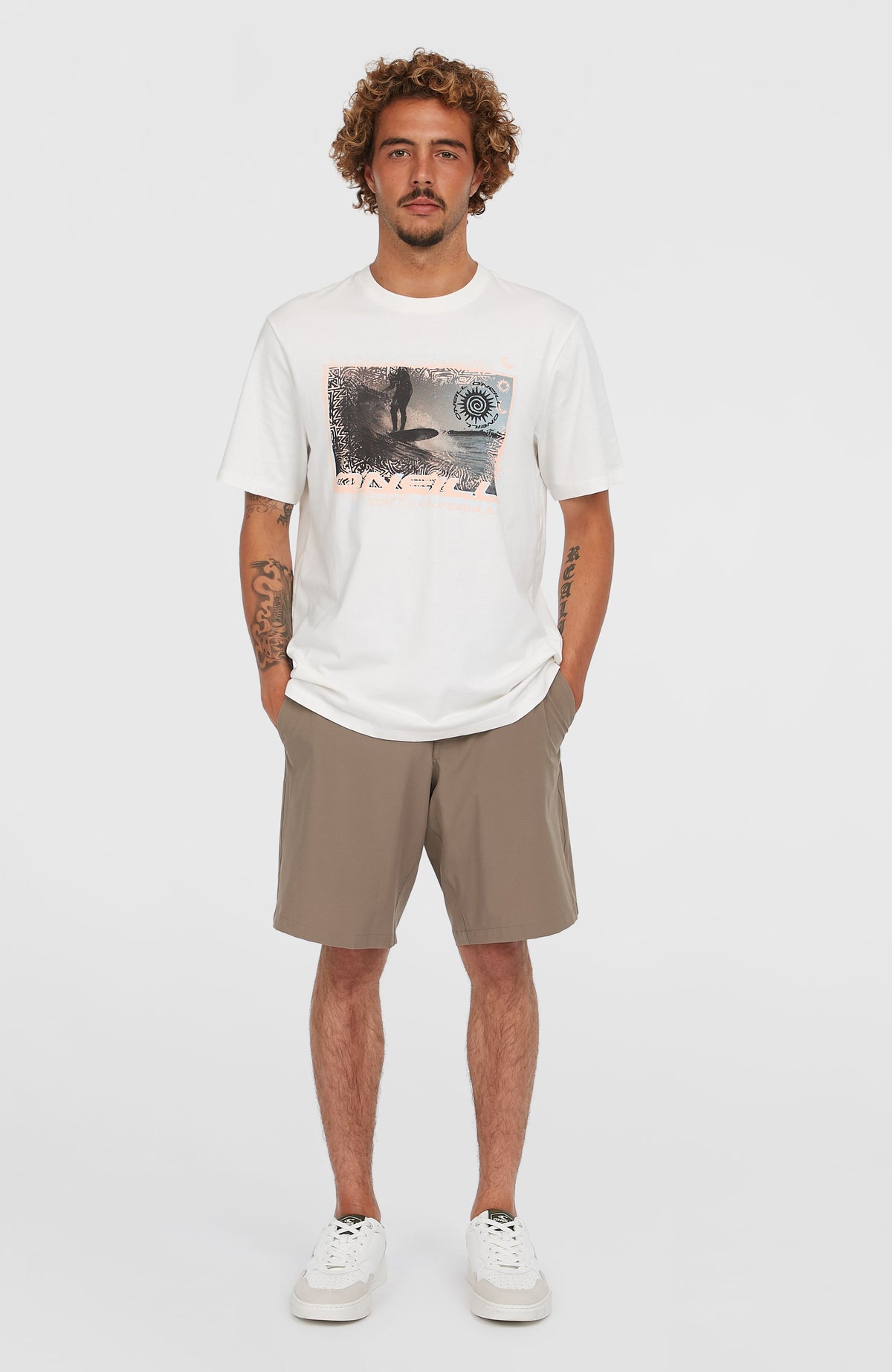 Hybrid Chino 19" short | Pure Cashmere