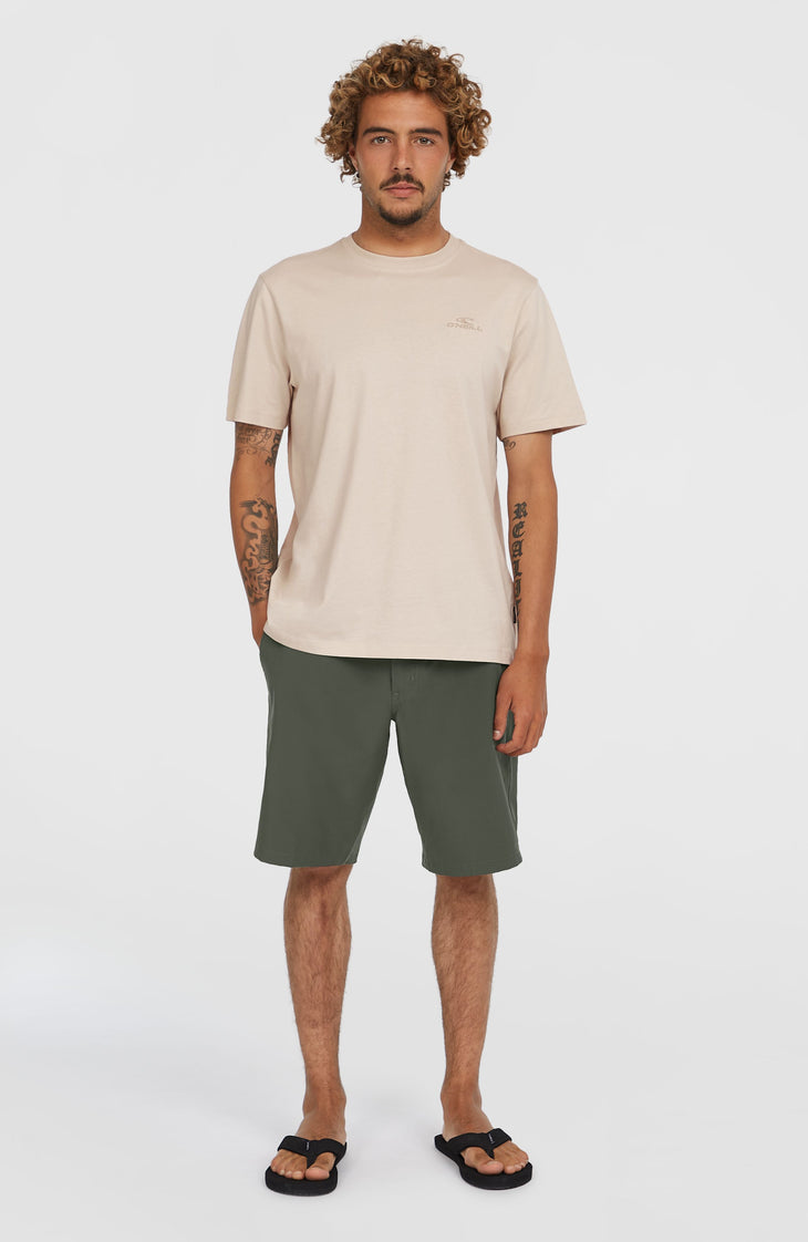 Hybrid Chino 19" short | Raven