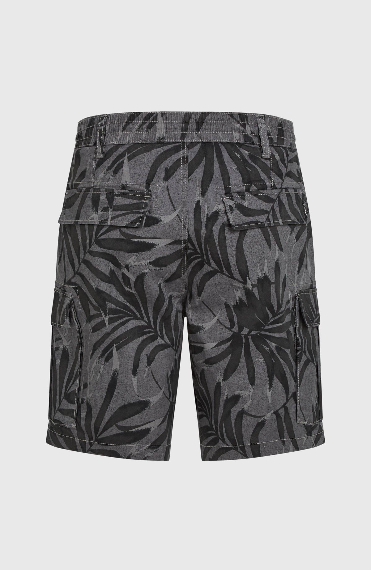 Essentials cargoshort | Black Dipped Leaves