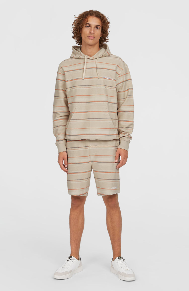 Bavaro short | Beige/Orange Bavaro Stripe
