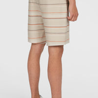 Bavaro short | Beige/Orange Bavaro Stripe