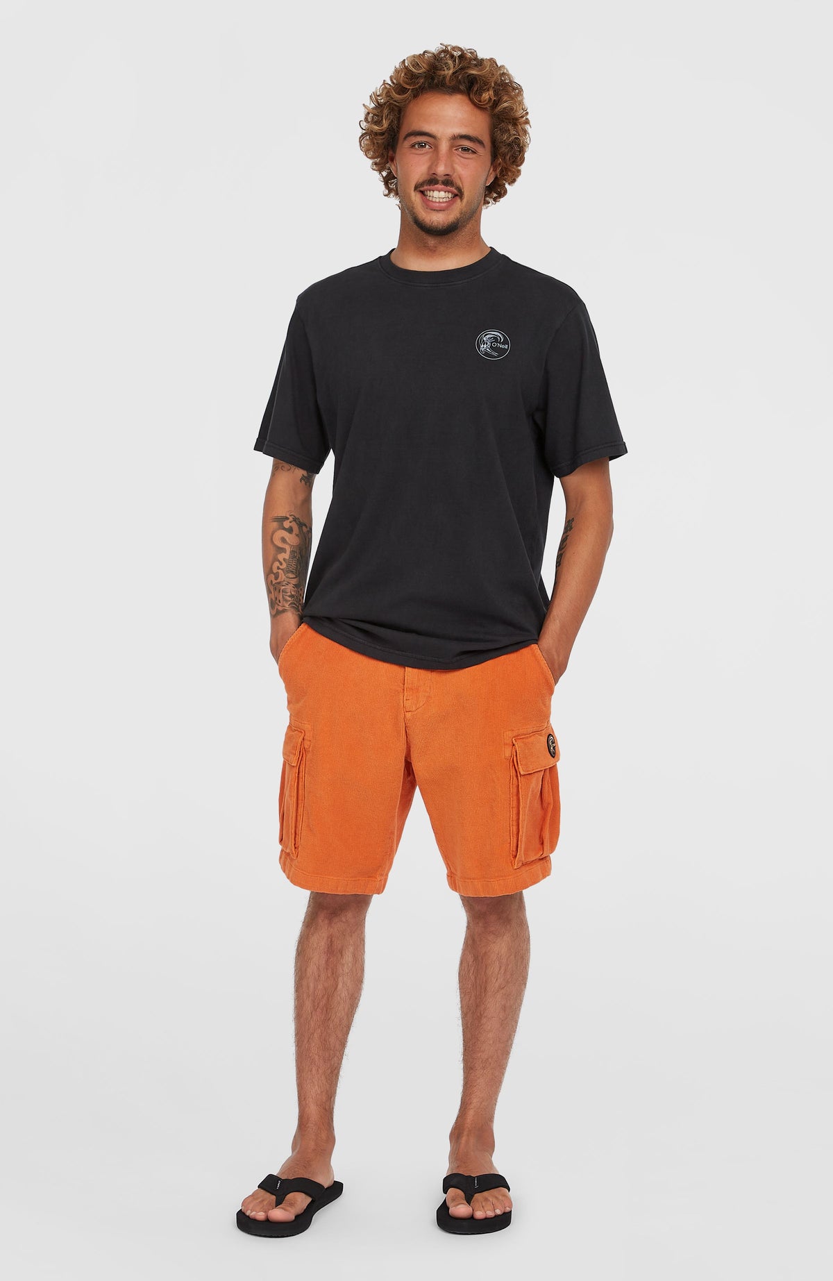 O'Riginals Cord cargoshort | Cinnamon Stick