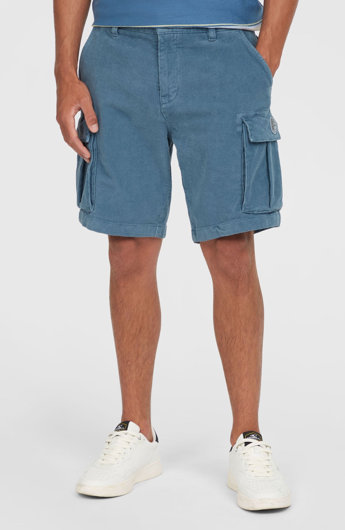 O'Riginals Cord cargoshort | Copen Blue