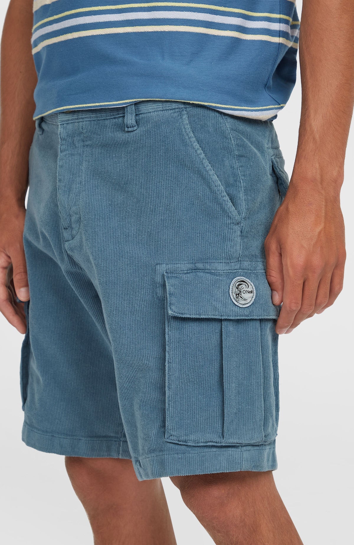 O'Riginals Cord cargoshort | Copen Blue