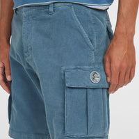 O'Riginals Cord cargoshort | Copen Blue