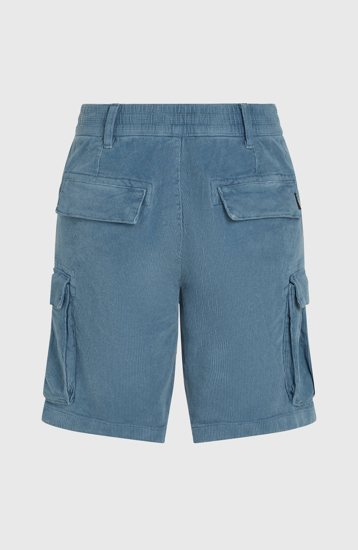 O'Riginals Cord cargoshort | Copen Blue