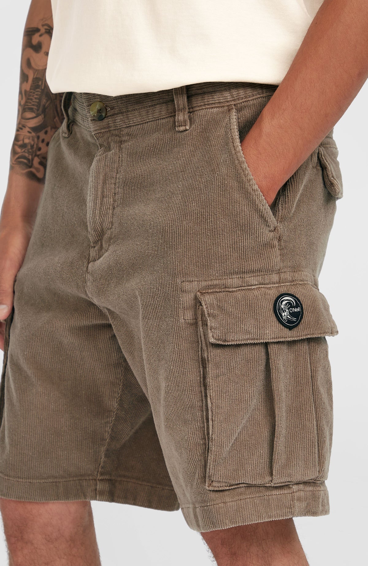 O'Riginals Cord cargoshort | Pure Cashmere