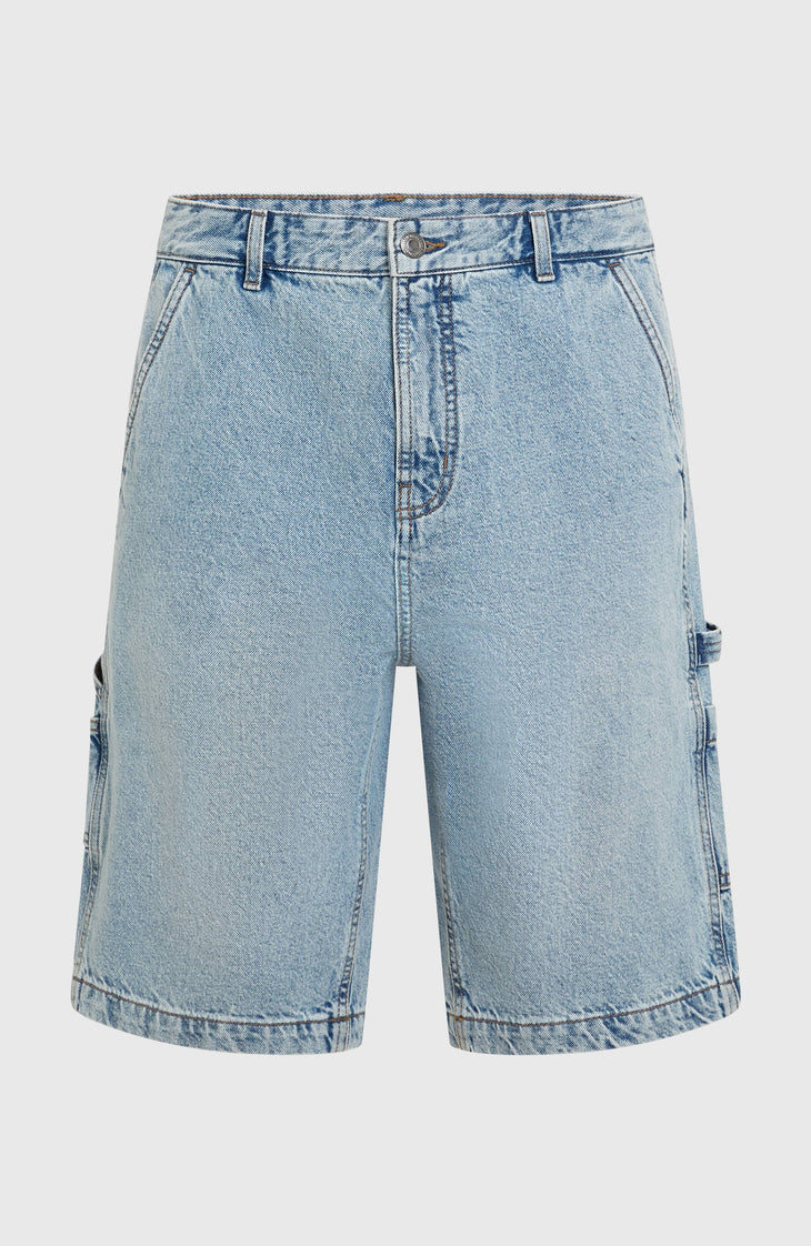 Essentials Denim short | Denim Blue