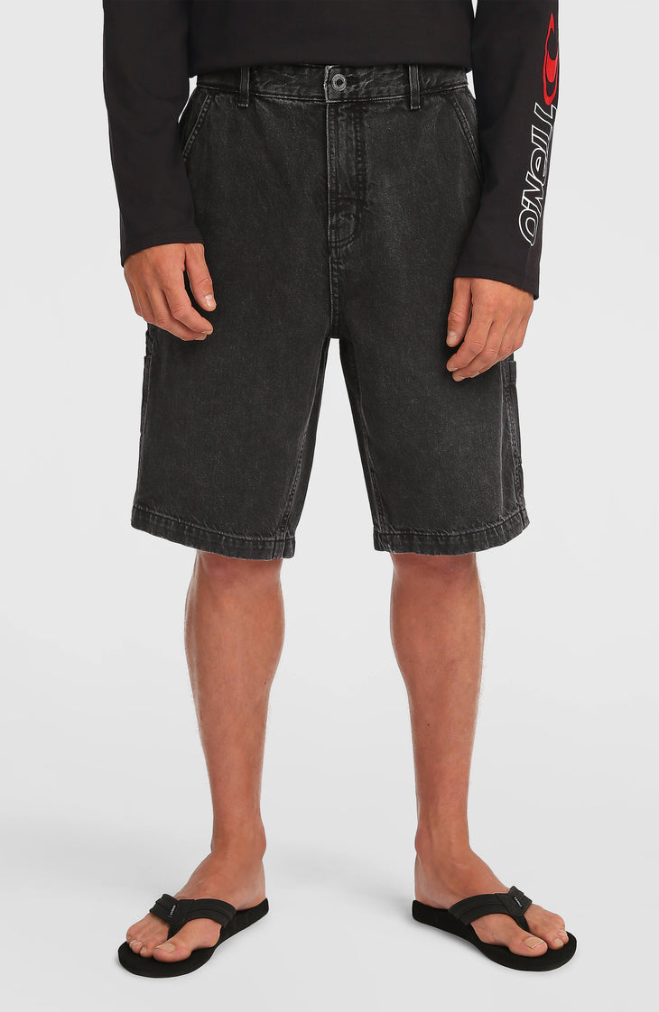 Essentials Denim short | Black Out