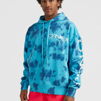 Hoodie Oakes | Bright Blue Tie Dye