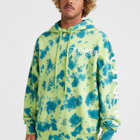 Hoodie Oakes | Green Tie Dye