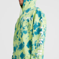 Hoodie Oakes | Green Tie Dye