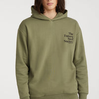 Hoodie Future Surf Society | Deep Lichen Green