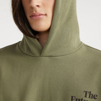 Hoodie Future Surf Society | Deep Lichen Green