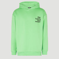 Hoodie Future Surf Society | Luminous Green