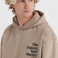 Future Surf Society hoodie | Pumpkin Smoke