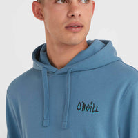 Framed hoodie | Copen Blue