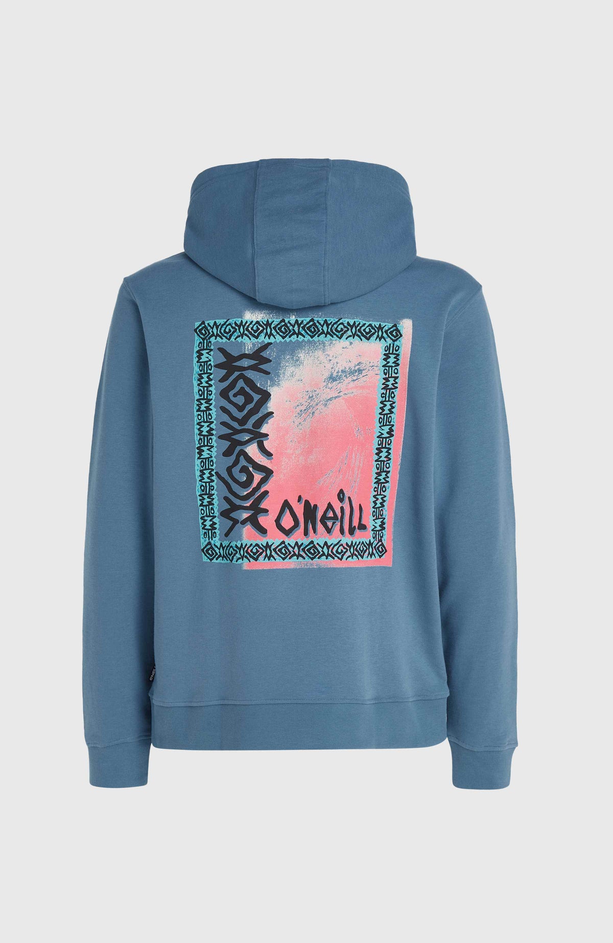 Framed hoodie | Copen Blue
