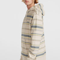 Bavaro hoodie | Grey Vintage Stripe