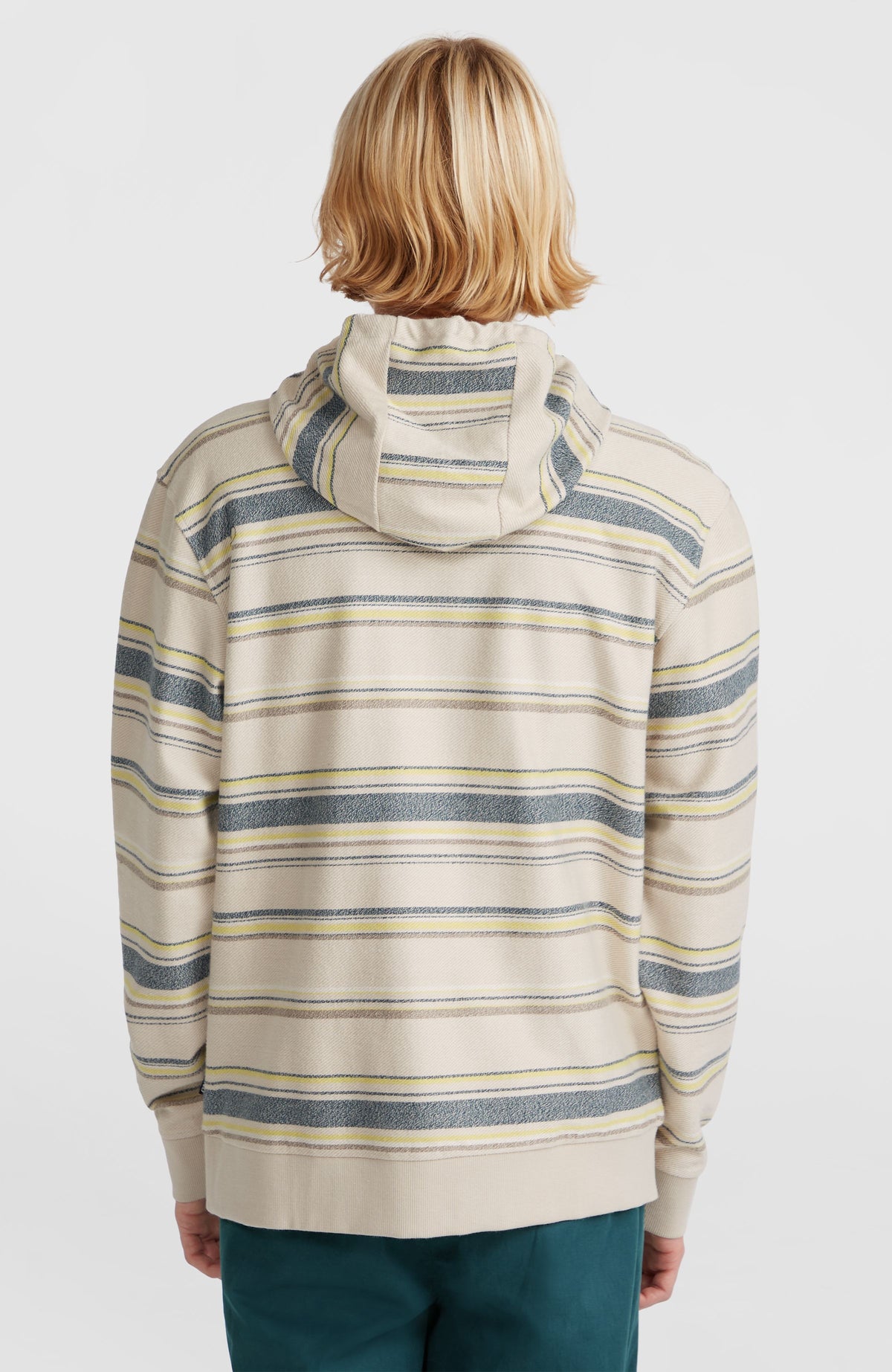 Bavaro hoodie | Grey Vintage Stripe