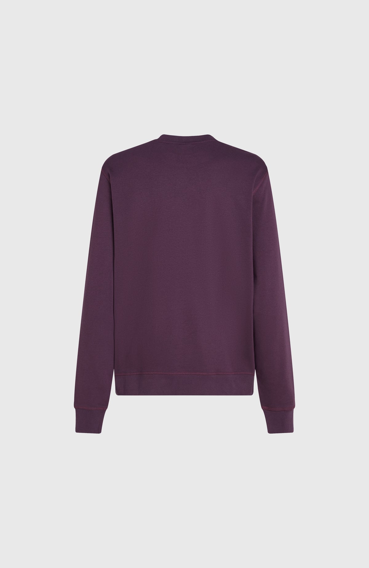 Small Logo Crew sweater | Aubergine