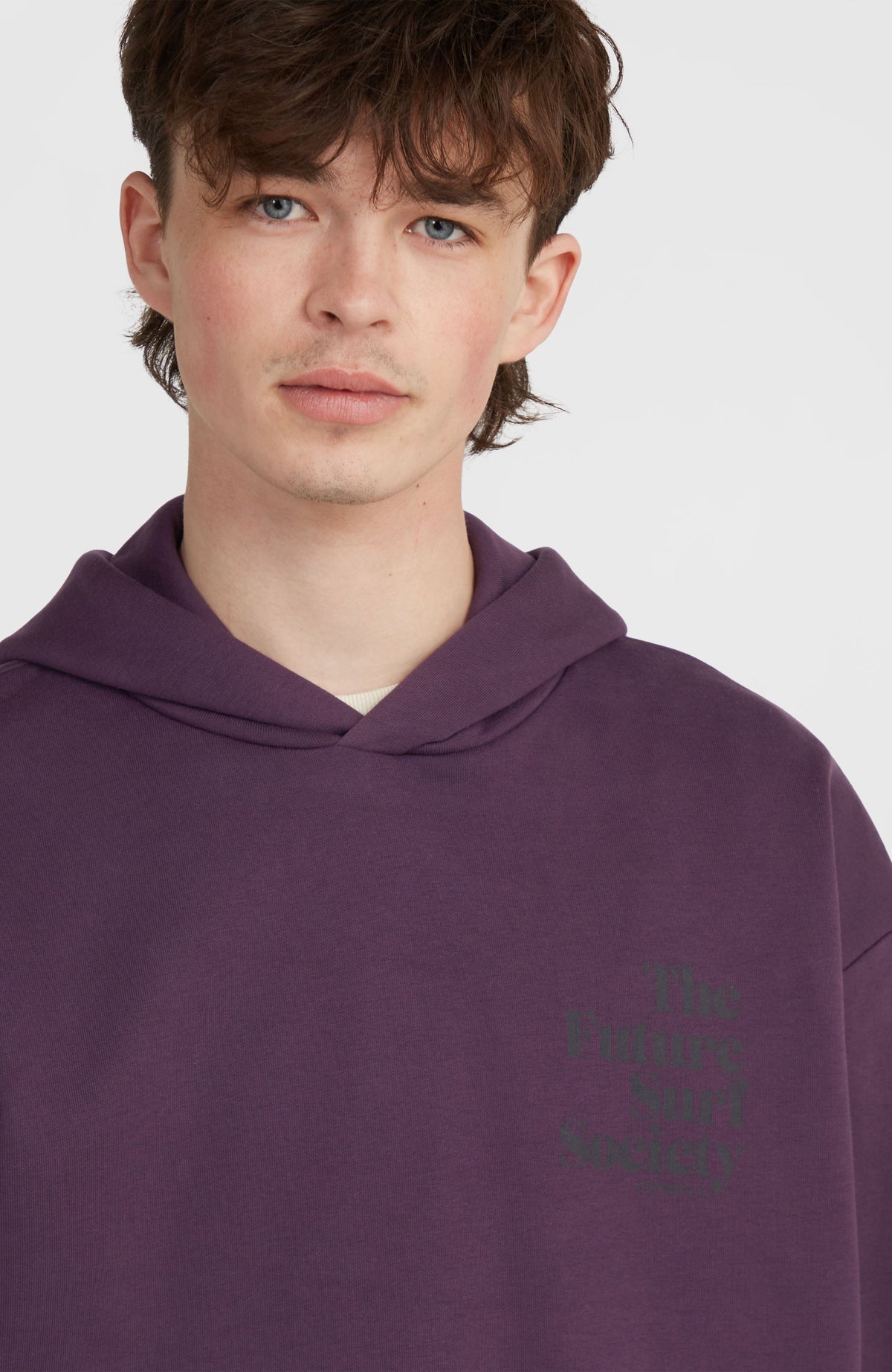 Future Surf Society hoodie | Aubergine