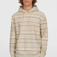 Bavaro hoodie | Beige/Orange Bavaro Stripe