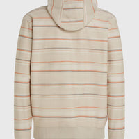 Bavaro hoodie | Beige/Orange Bavaro Stripe