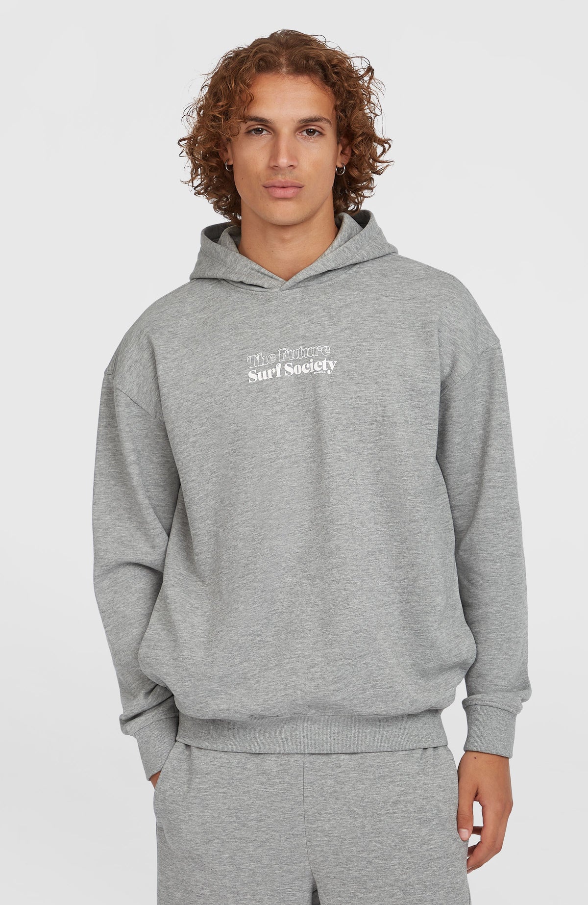 Future Surf Society hoodie | Silver Melee