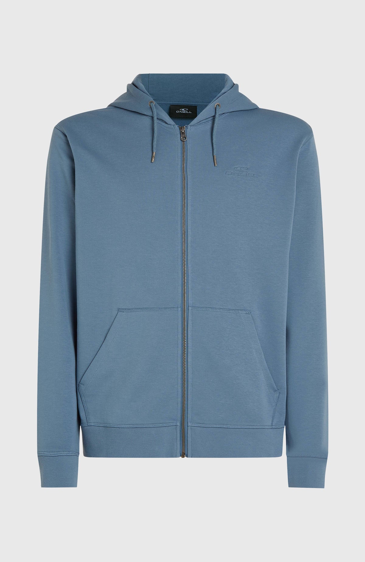 Small Logo capuchonvest met volledige rits | Copen Blue