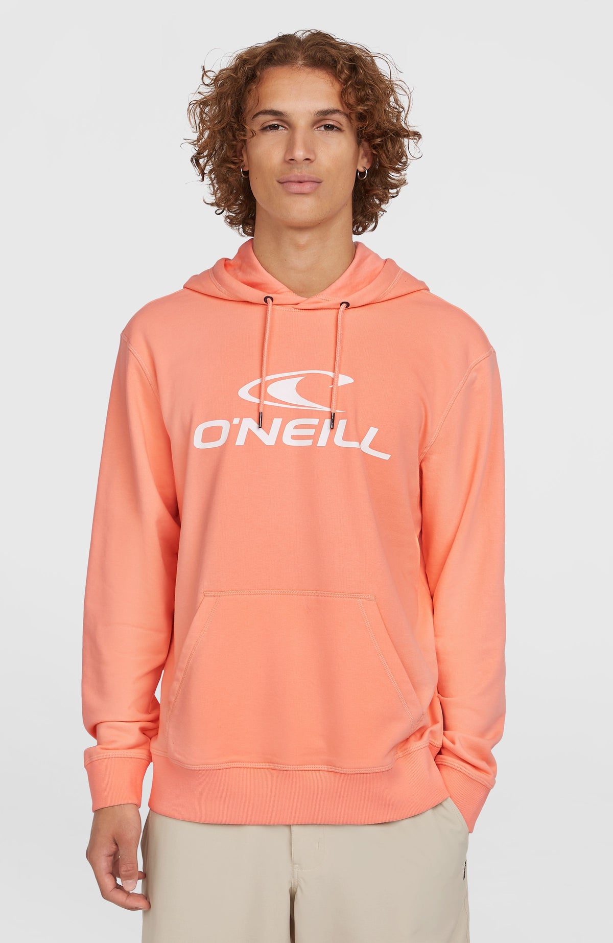 Logo hoodie | Coral Pop