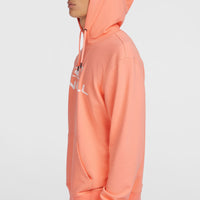 Logo hoodie | Coral Pop