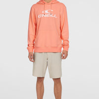 Logo hoodie | Coral Pop