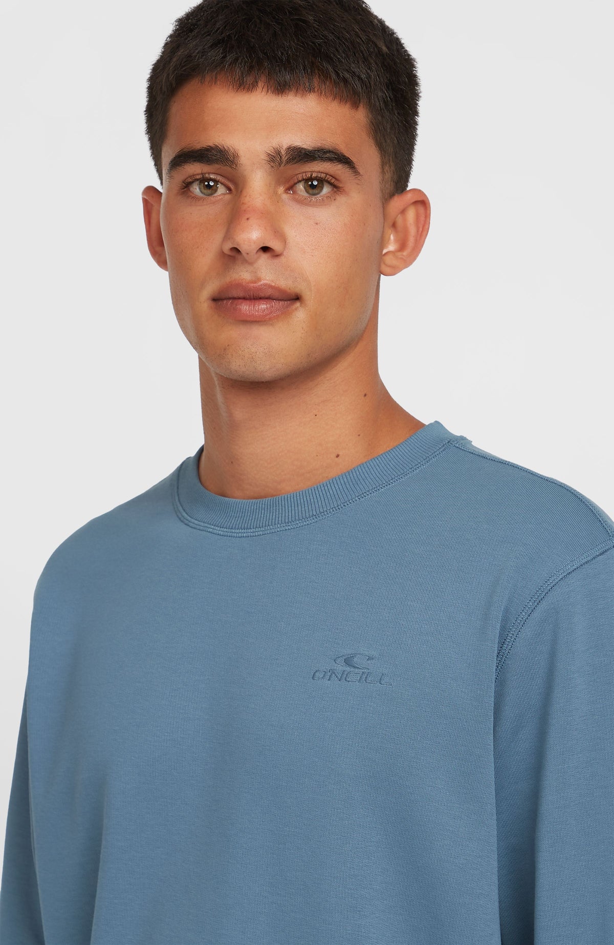 Logo Crew sweater | Copen Blue