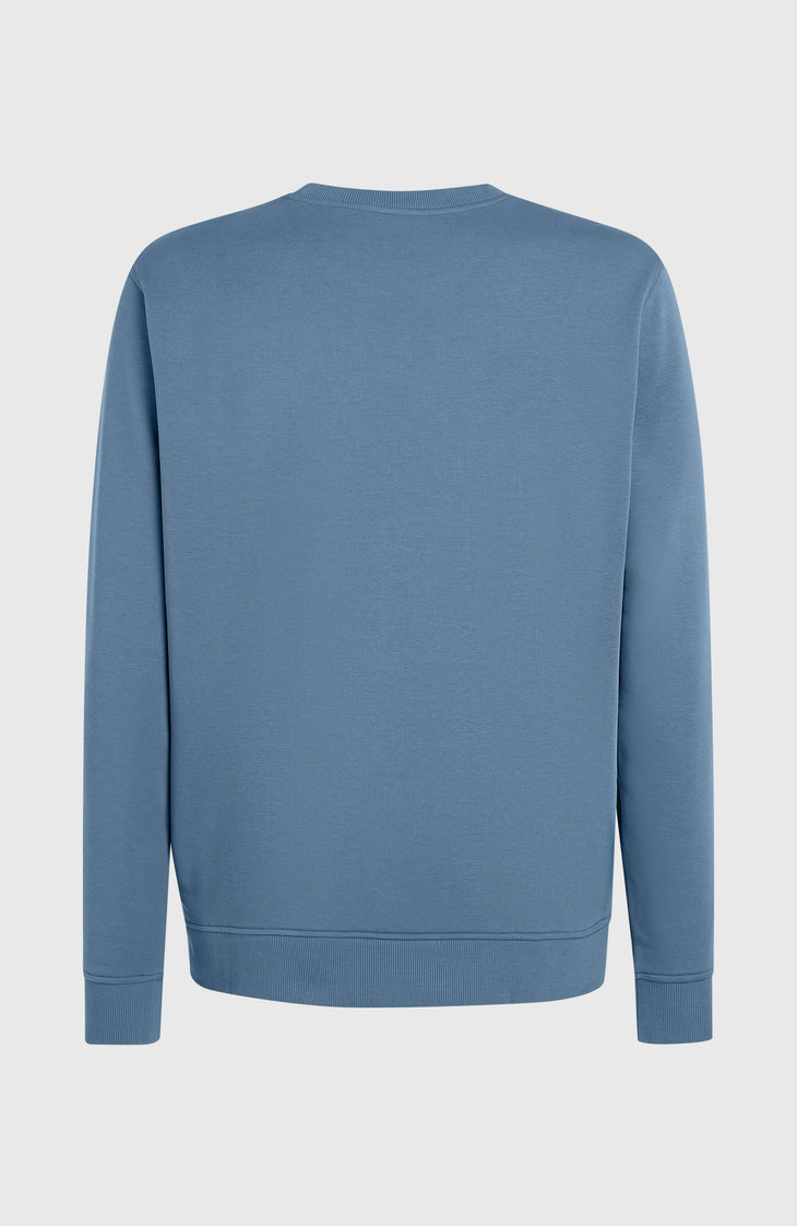Logo Crew sweater | Copen Blue