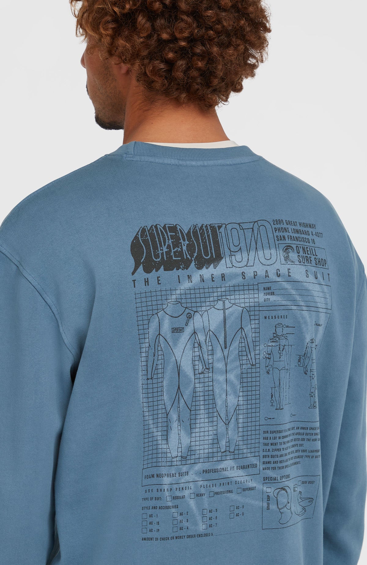 O'Riginals Crew sweater | Copen Blue