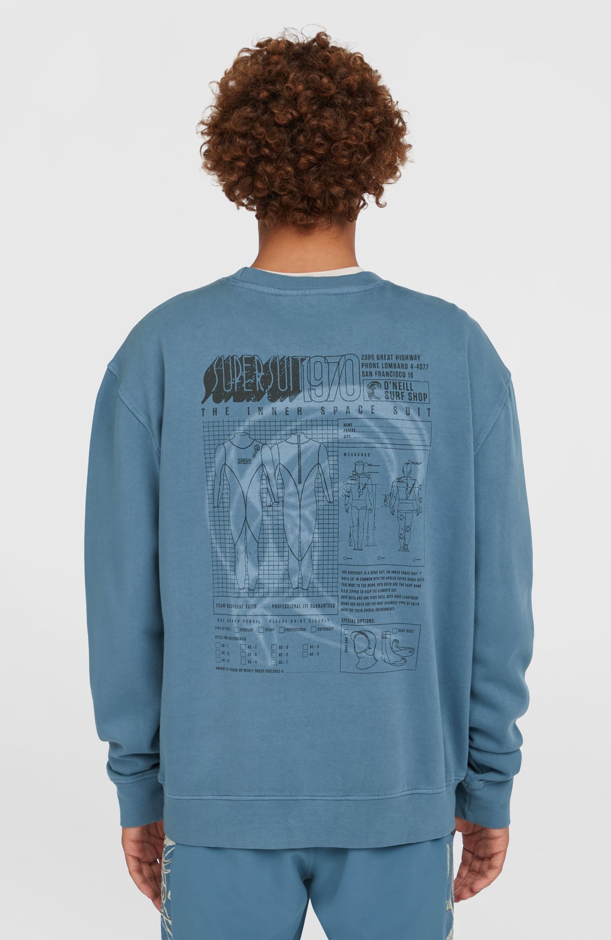 O'Riginals Crew sweater | Copen Blue