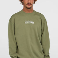 Future Surf Crew sweater | Avery Fern