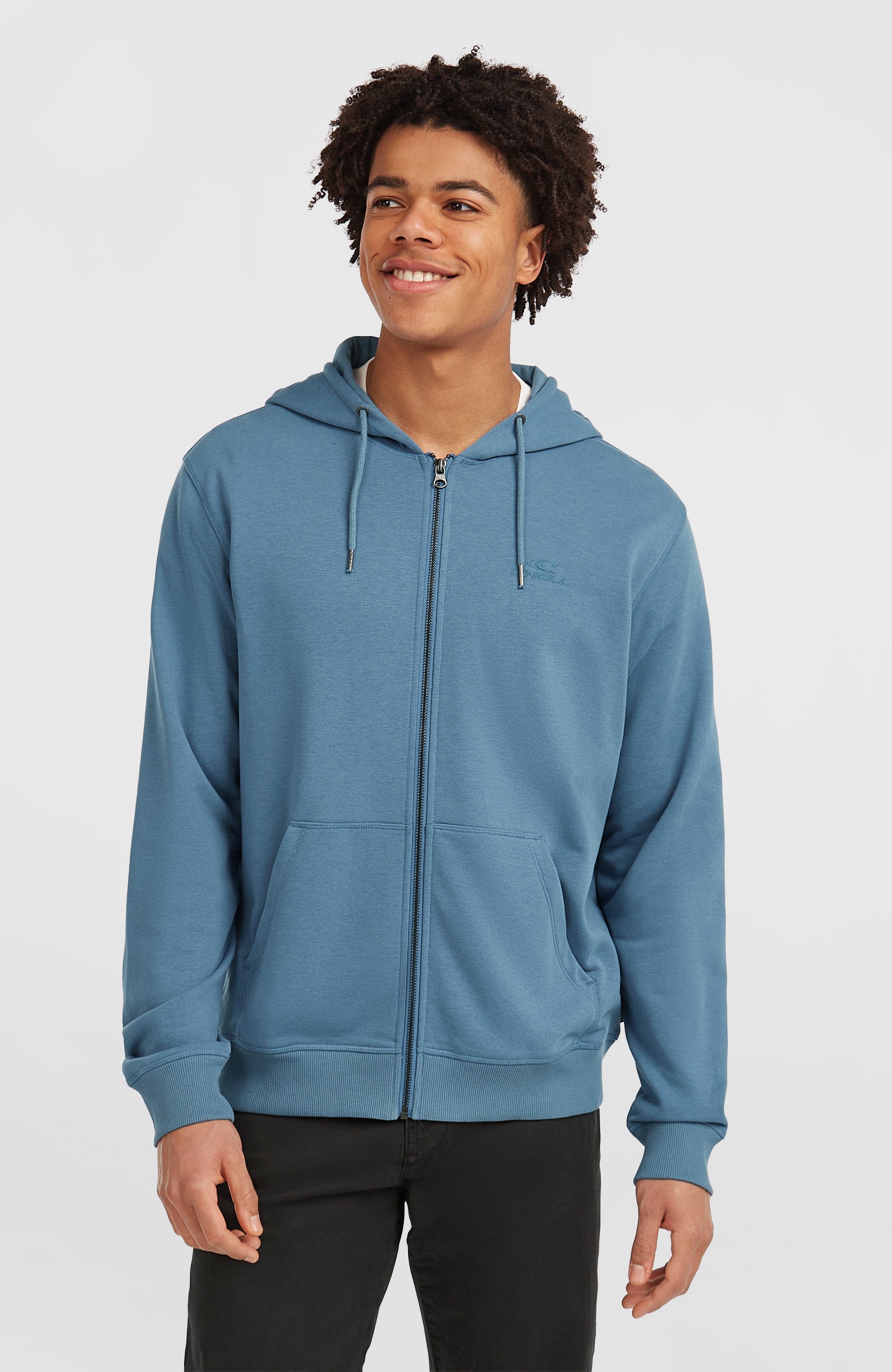 Small Logo hoodie met volledige rits | Mozart Blue – O'Neill