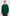 Small Logo hoodie met volledige rits | Emerald Envy