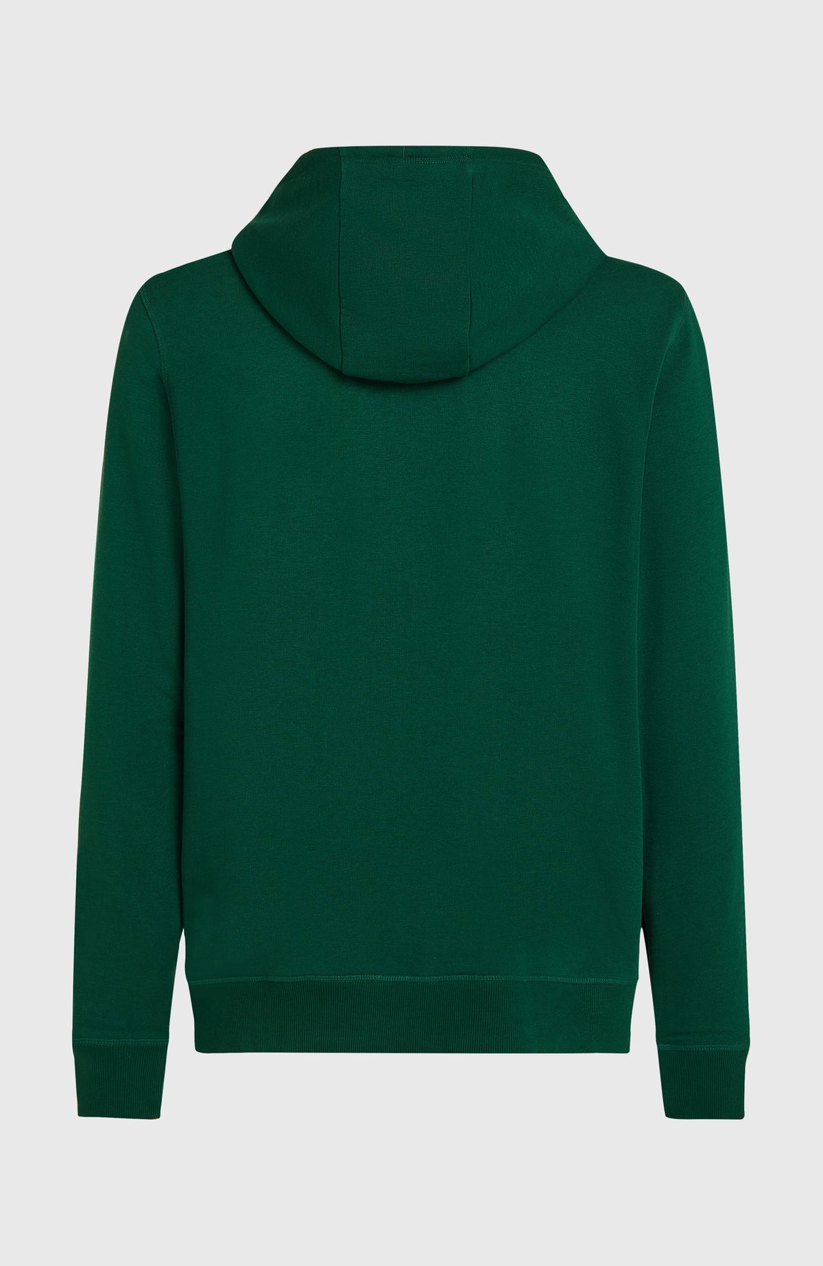 Small Logo hoodie met volledige rits | Emerald Envy