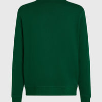 Small Logo Crew sweater | Emerald Envy