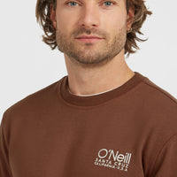 Original Cali Logo Crew sweater | Hazel Spice