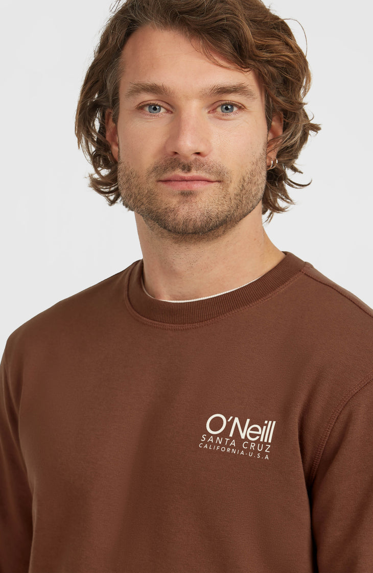 Original Cali Logo Crew sweater | Hazel Spice