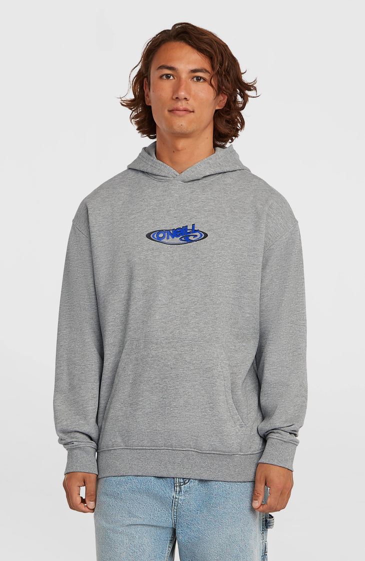 Essentials 90s Logo hoodie | Silver Melee